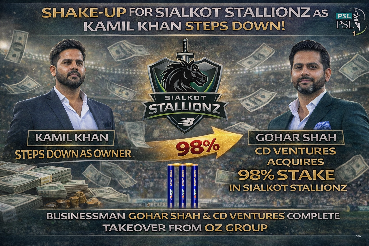 Kamil Khan Exits Sialkot Stallionz